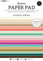 Studio Light - Vintage Spring Essentials, A5, 250gsm, Paperikko