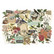 Tim Holtz - Idea-Ology Layers Organic Die-cuts, 45 kpl