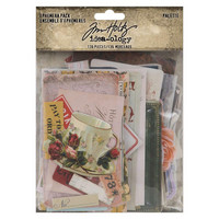 Tim Holtz - Idea-Ology Ephemera Pack Palette, 136 kpl