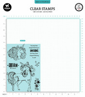 Art By Marlene - Signature Clear Stamp Unicorn Dream, Leimasetti