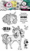 Art By Marlene - Signature Clear Stamp Unicorn Dream, Leimasetti