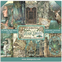 Stamperia - Magic Forest, Paper Pack 12
