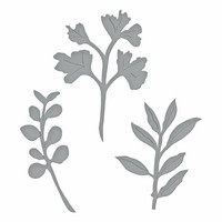 Spellbinders - Victorian Garden Foliage, Stanssisetti