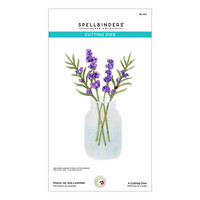 Spellbinders - Mason Jar and Lavender, Stanssisetti
