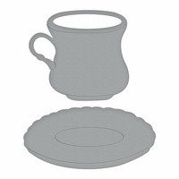 Spellbinders - Teacup and Saucer, Stanssisetti