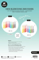 Studio Light - Ink Blending Brushes 1cm, leimamusteen levitykseen, 10kpl