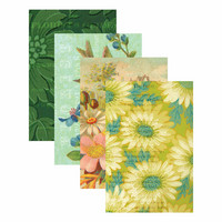 Spellbinders - Cathe Holden Fleamarket Finds, Florals 2 Palette, Paperikko 6''x9''