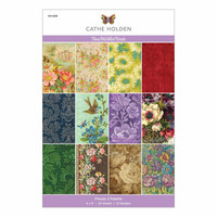 Spellbinders - Cathe Holden Fleamarket Finds, Florals 2 Palette, Paperikko 6''x9''