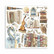 Stamperia - Vintage Library, Paper Pack 12