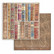 Stamperia - Vintage Library Backgrounds, Paper Pack 8