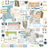 49 And Market - Vintage Artistry Everywhere Ephemera Bits, 146osaa