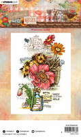 Studio Light - Sunflower Kisses Wildflower Basket, Leima