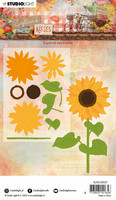 Studio Light - Sunflower Kisses Layered Sunflower, Stanssisetti