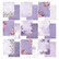 49 And Market - Color Swatch Lavender, Paperikko 6''x8'', 18sivua