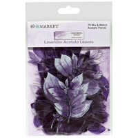 49 And Market - Color Swatch Lavender Leaves, 70osaa