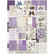 49 And Market - Color Swatch Lavender, Collage Sheets 6''x8'', 40sivua