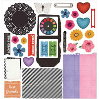 49 And Market - Spectrum Gardenia Painted Foundations, Collection Pack 12