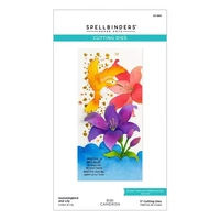 Spellbinders - Hummingbird and Lily, Stanssisetti
