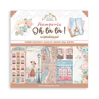 Stamperia - Oh lá lá, Paper Pack 12