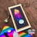 Carlijn Design - Self Adhesive Glitter Paper A4 Rainbow, 5 arkkia