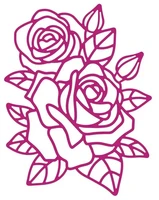 Crafter's Companion - Elements Floral Roses, Stanssi