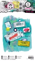 Art By Marlene - Signature Clear Stamp One-Way Ticket, Leimasetti