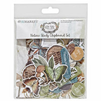 49 And Market - Vintage Artistry Nature Study Chipboard Set, 61osaa