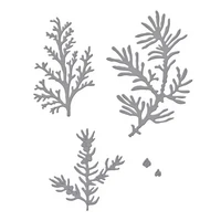 Spellbinders - Winter Evergreen Foliage and Ladybugs, Stanssisetti