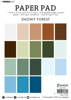 Studio Light - Snowy Forest Essentials, A5, 250gsm, Paperikko