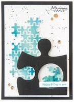 Marianne Design - Art texture Puzzle, Stanssi