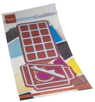 Marianne Design - Chocolate Bar, Stanssisetti
