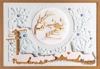 Marianne Design - Rectangle Snowflakes, Stanssisetti