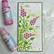 PaperArtsy - Kay Carley Stencil 390, Sapluuna