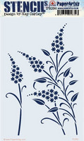 PaperArtsy - Kay Carley Stencil 390, Sapluuna