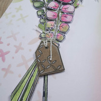 PaperArtsy - JOFY Stencil 396, Sapluuna