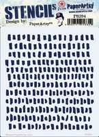 PaperArtsy - Hot Pick Stencil 394, Sapluuna