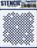 PaperArtsy - Mini Stencil PM024, Sapluuna