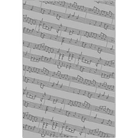 Sizzix - 3D Musical Notes, Kohokuviontitasku