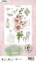 Studio Light - Jenine's Romantic Moments Hollyhock, Leimasetti