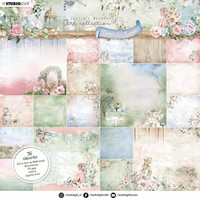 Studio Light - Jenine`s Romantic Moments Backgrounds, 20x20cm, Paperikko