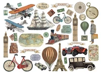 Stamperia - Around the World, Die Cuts