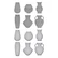 Spellbinders - Ceramic Vases, Stanssisetti