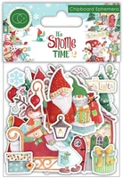 Craft Consortium - It's Snome Time, Chipboard Ephemera