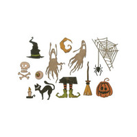Sizzix - Thinlits Dies By Tim Holtz, Frightful Things, Stanssisetti