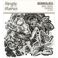 Simple Stories - Simple Vintage Essentials Botanical, Leikekuvat