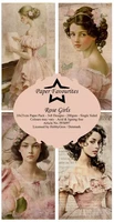 Paper Favourites - Rose Girls Slim Paper Pack, Paperikko