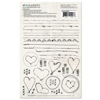 49 and Market - Essential Stitching 01 Rub-Ons 6