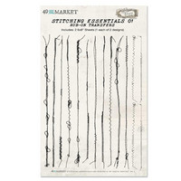 49 and Market - Essential Stitching 01 Rub-Ons 6