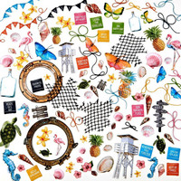 49 And Market - Vintage Artistry Sunburst Laser Cut Elements