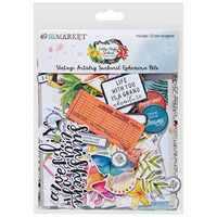 49 And Market - Vintage Artistry Sunburst Ephemera Bits, 123osaa